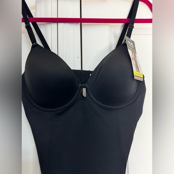 Maidenform Women's Extra Firm Control All In One Bodysuit Black , Size M NWT - Picture 3 of 14